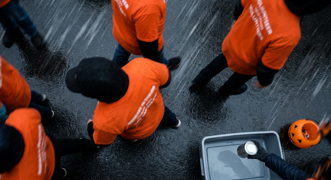 Golden Harvest launches $500,000 'It's Spooky to Be Hungry' drive after Augusta 'FIGHT HUNGER' photo